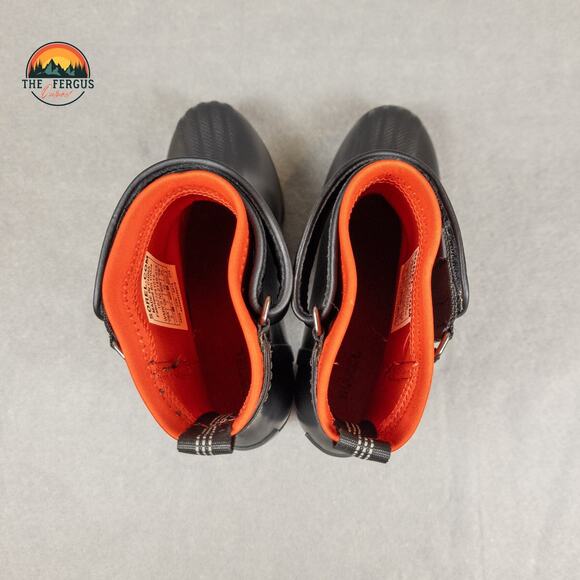 Sorel Medina III Black High Chunky Heel Platform Rain Boot Women's Size 9 - Picture 7 of 16